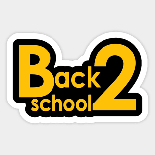 Preppy school supplies Sticker